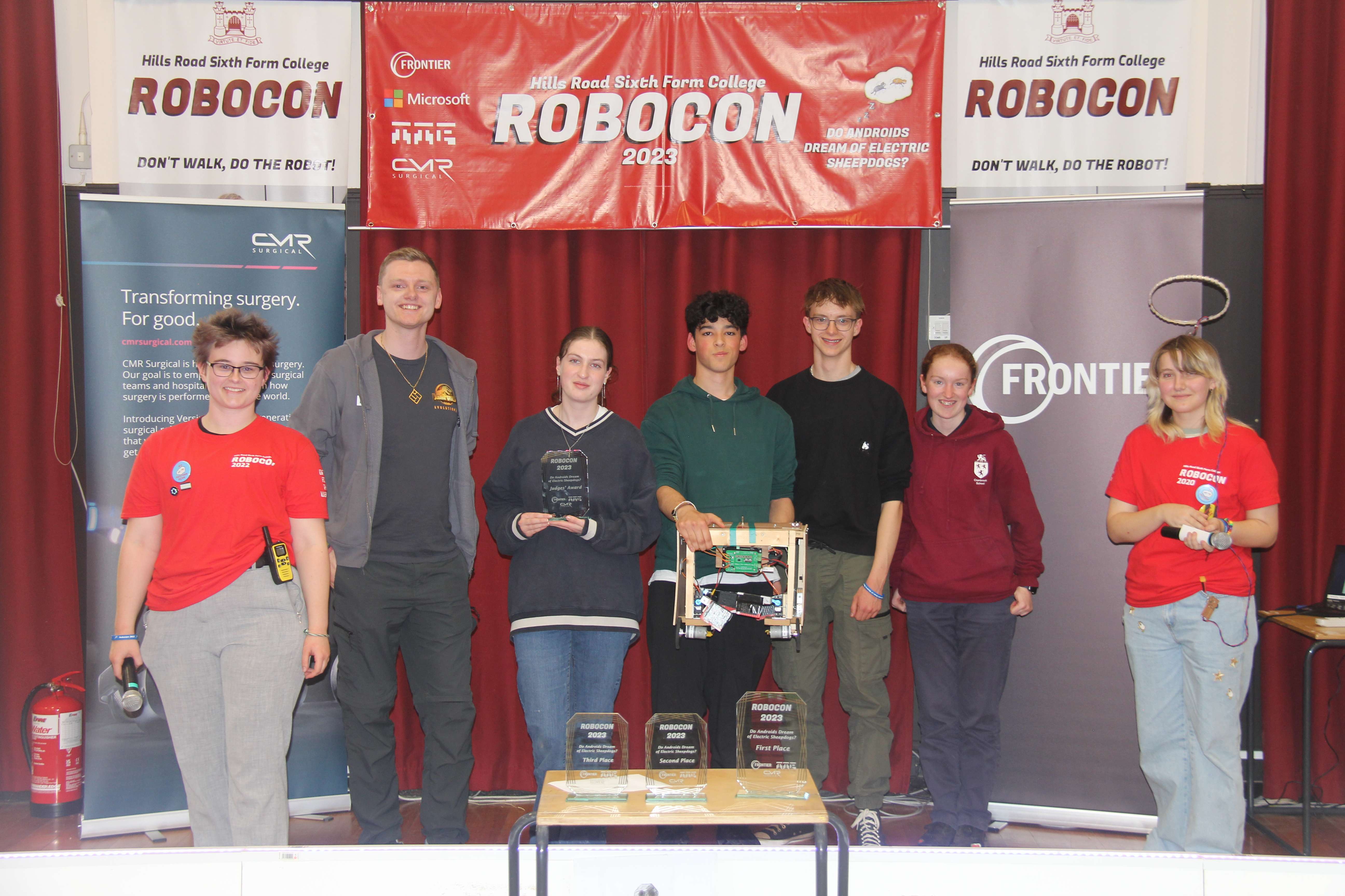 Photo of winners